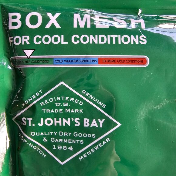 St.John's Bay Cool Performance Crew Gray Men's Size Large - Picture 4 of 6